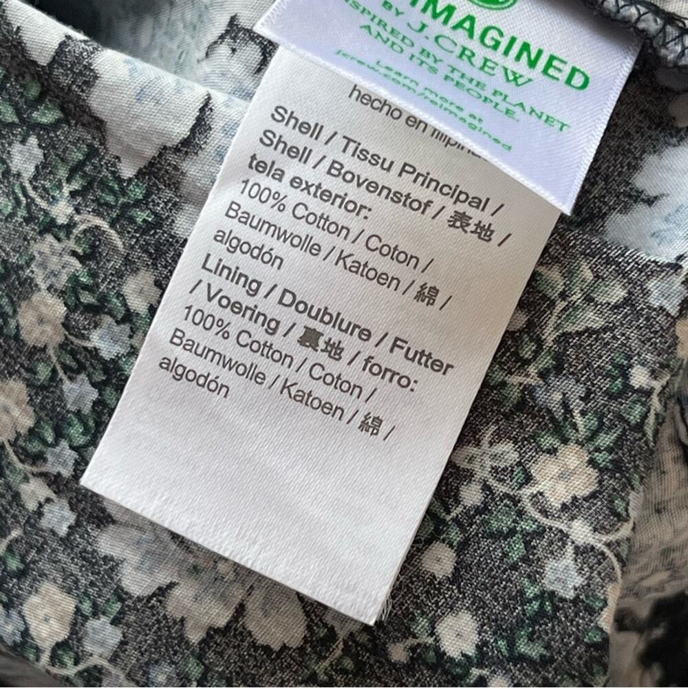 J. Crew Collection Ratti Blue Floral Cut-Out Halter Midi Dress Women’s Size 2 - Picture 8 of 9